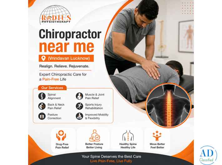 Chiropractor near me (Vrindavan Lucknow)