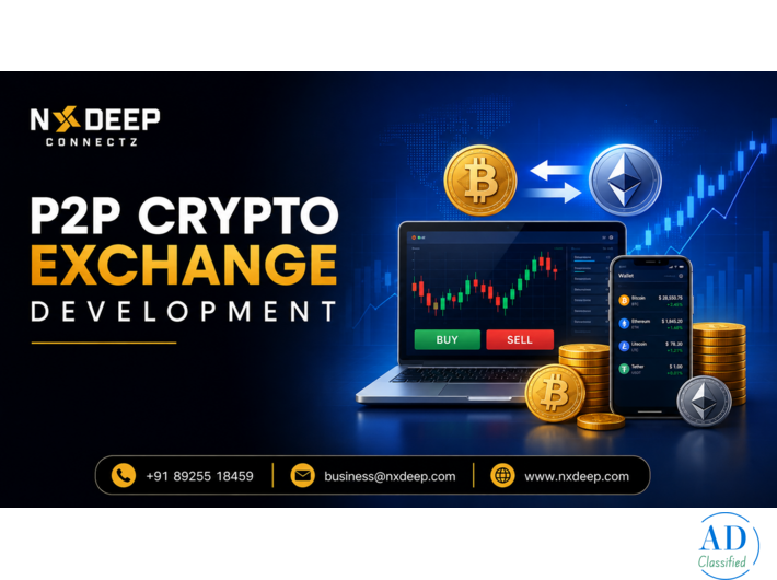 P2P Crypto Exchange Development for Next-Generation Digital Trading Businesses