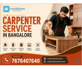 Get Your Carpentry Issues Fixed with LocalRamu in Bangalore
