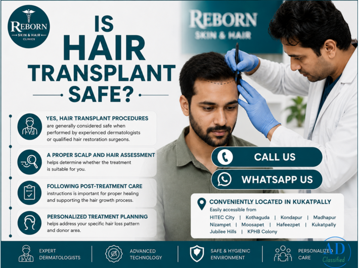 Hair Loss Getting Noticeable? Explore Hair Transplant in Banjara Hills