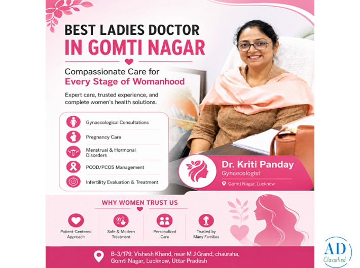 best ladies doctor in gomtinagar