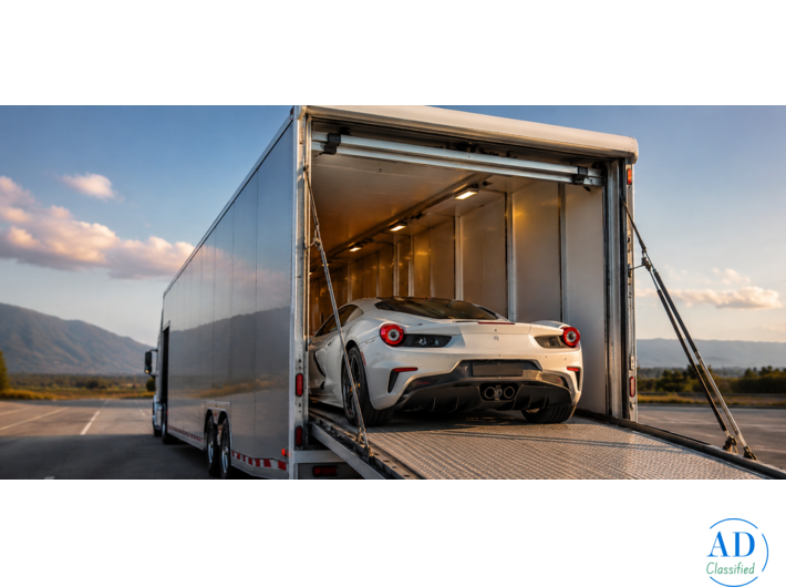 Enclosed car shipping in USA
