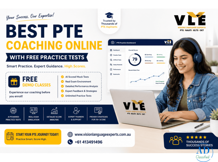 Best PTE Coaching Online for Quick Score Improvement
