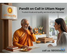 Pandit on Call in Uttam Nagar – Puja Services at Your Doorstep