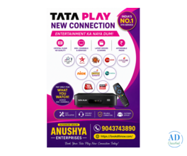 Tata Play New Connection in Gingee, Villupuram | Book Tata Play DTH