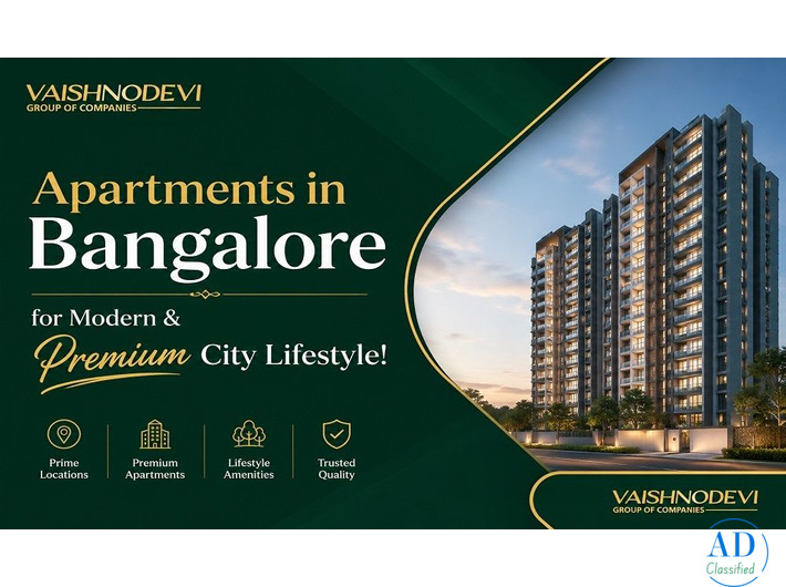 Apartments in Bangalore for Modern & Premium City Lifestyle!