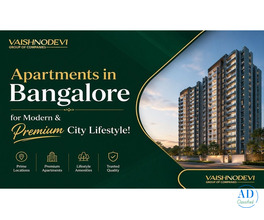 Apartments in Bangalore for Modern &amp; Premium City Lifestyle!