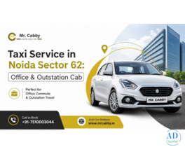 Taxi Service in Noida Sector 62: Office &amp; Outstation Cab