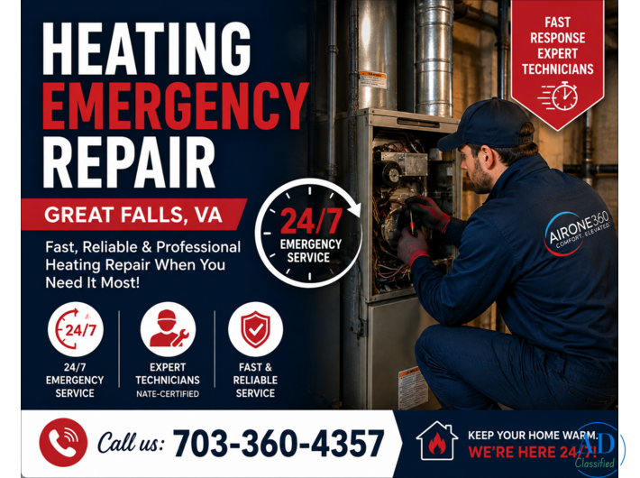 Heating Emergency Repair Great Falls VA