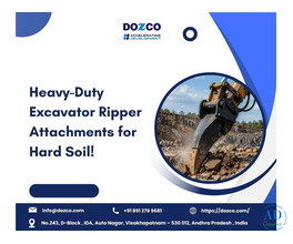 Reliable Excavator Ripper Attachments for Tough Ground Conditions