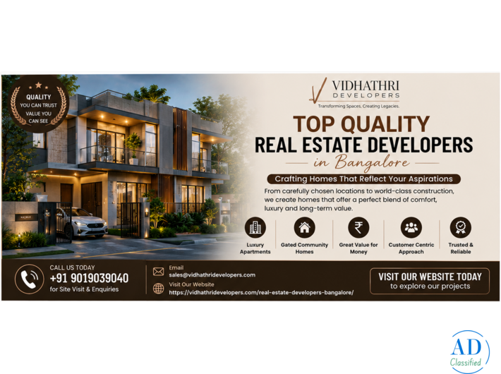 Best Real Estate Developers in Bangalore