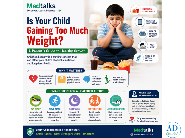 Childhood Obesity: Causes, Health Risks & Prevention Tips for Parents | Medtalks