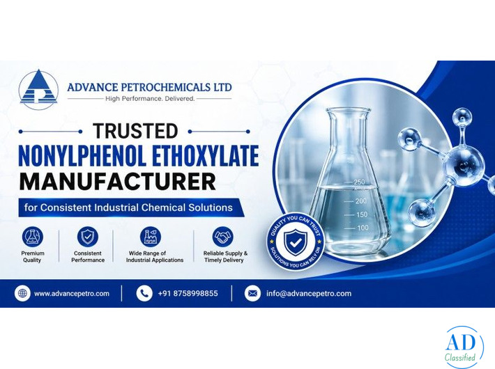 Trusted Nonylphenol Ethoxylate Manufacturer for Consistent Industrial Chemical Solutions