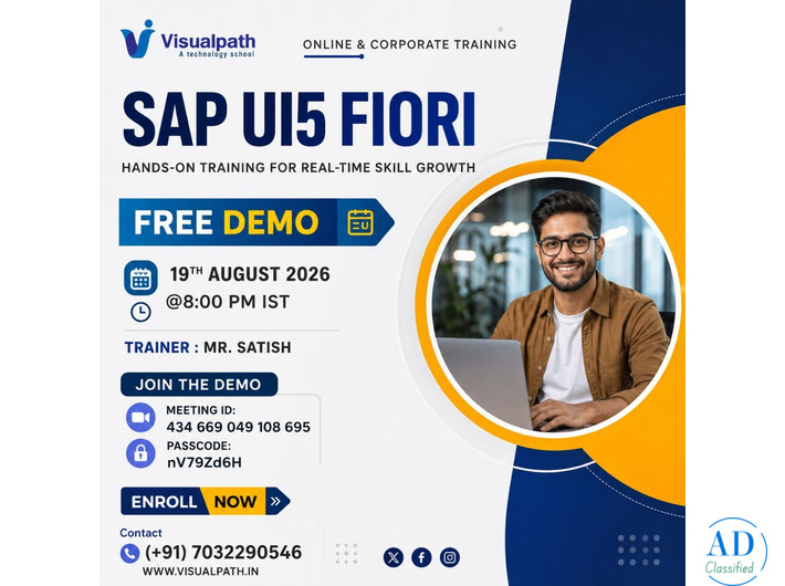 SAP UI5 Fiori Free Demo: Learn UI5 from Industry Experts