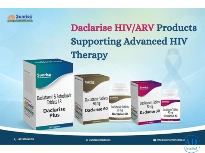 Daclarise HIV/ARV Products Supporting Advanced HIV Therapy