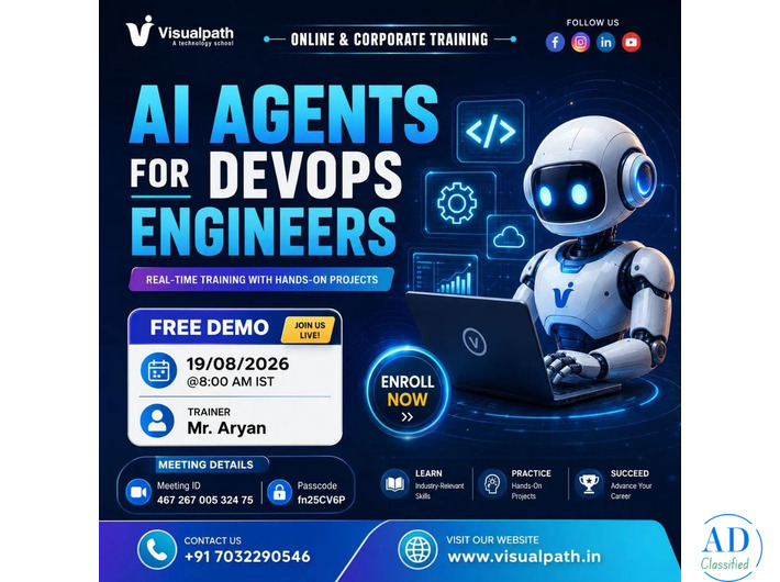 AI Agents for DevOps Engineers – FREE Live Demo  Visualpath