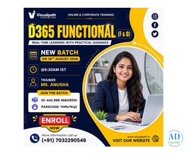 D365 Finance And Operations Training | Online New Batch