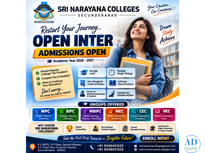 Open Inter College Hyderabad