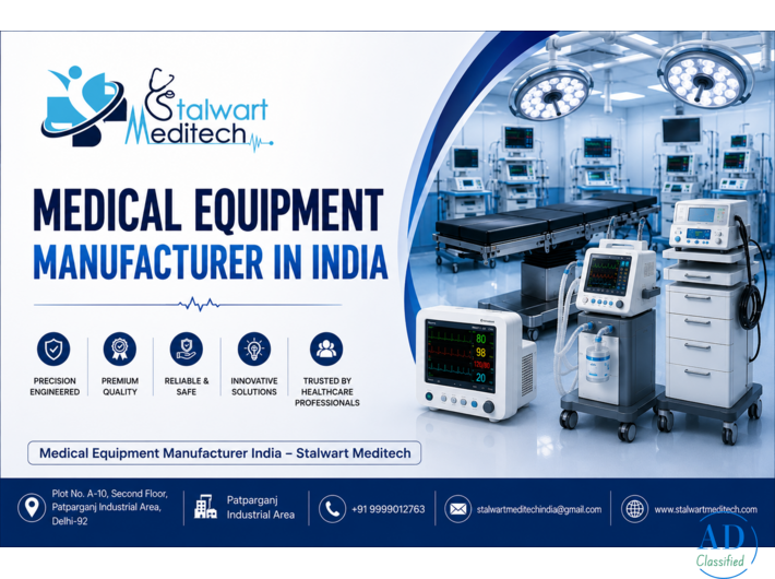 Medical Equipment Manufacturer India – Stalwart Meditech