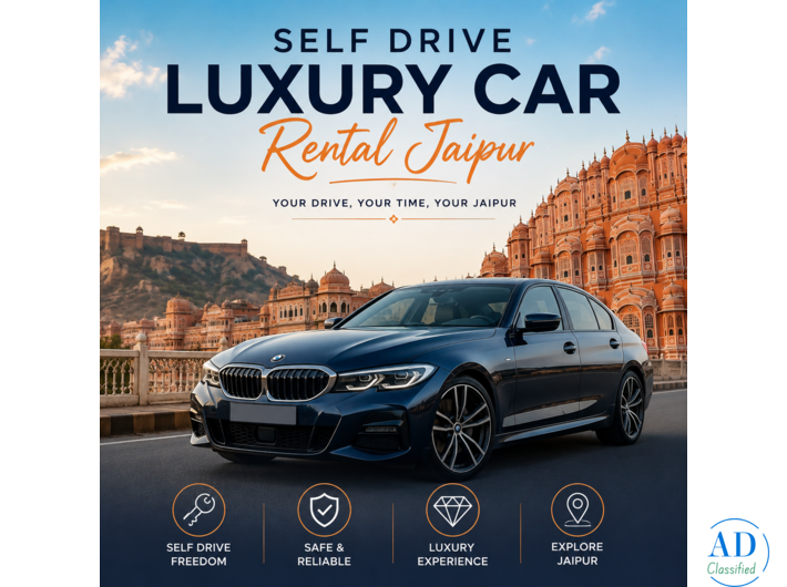 Rent a Self Drive Car from Jaipur Railway Station | 24x7 Service