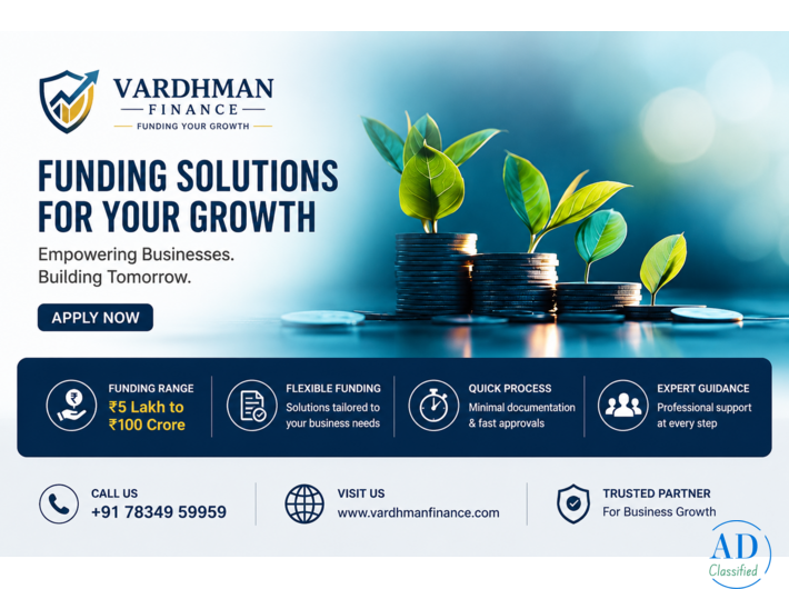 Business Funding from ₹5 Lakh to ₹100 Crore | Apply Now