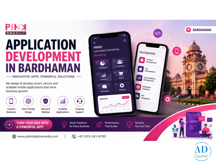 Application Development in Bardhaman | Pink Shadow Media