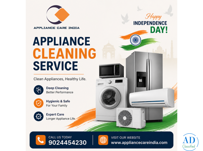 Happy Independence Day with Expert Appliance Cleaning Service