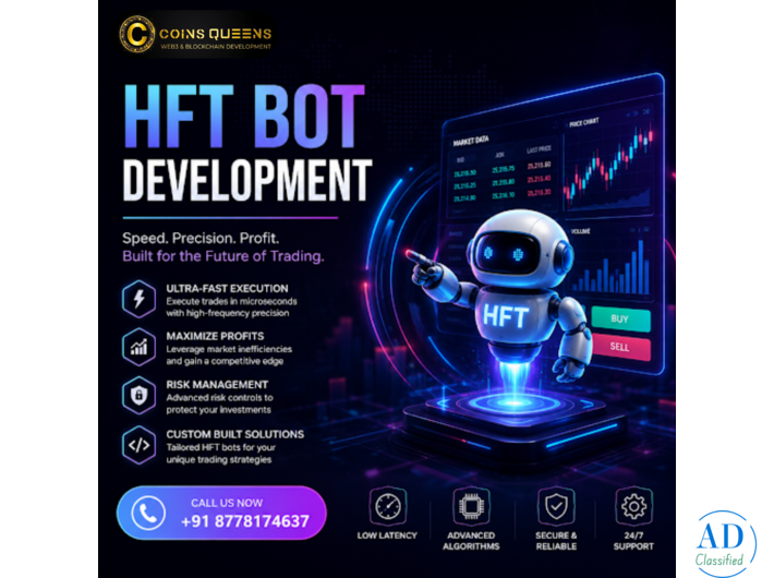 Affordable HFT Bot Development Services for Crypto Traders