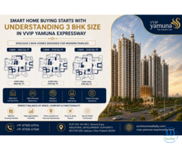 Smart Home Buying Starts With Understanding 3 BHK Size in VVIP Yamuna Expressway