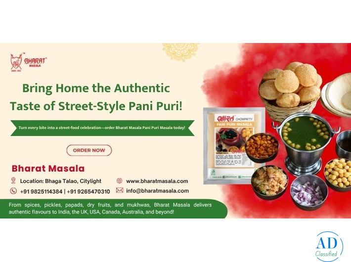 Bring Home the Authentic Taste of Street-Style Pani Puri!