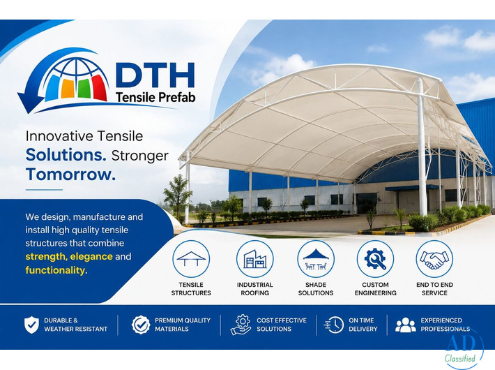 Tensile Structure Manufacturer in Delhi | DTH