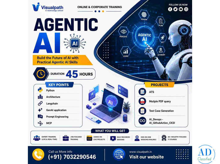 Agentic AI Training in Hyderabad | Live Online Interactive Training