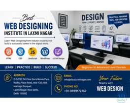 Best Web Designing Institute in Laxmi Nagar | Learn Web Design