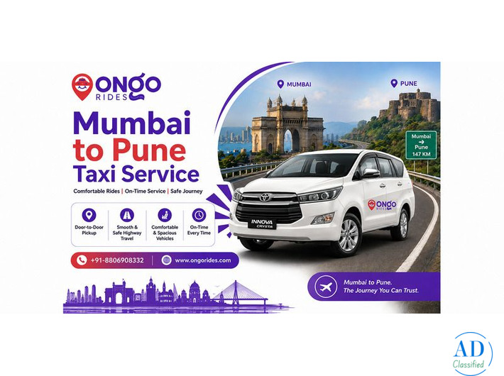 Mumbai to Pune Taxi for Same Day Trips
