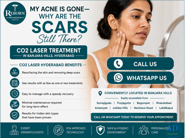 Explore CO2 Laser Treatment in Banjara Hills, Hyderabad