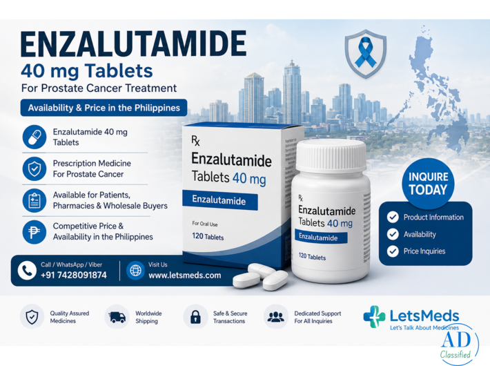 Generic Enzalutamide Tablets Price and Availability In Manila, Cebu And Davao