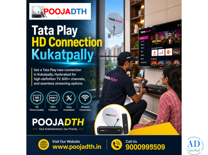 Tata Play HD Connection Kukatpally