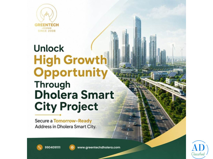 Dholera Smart City Residential Projects for Future-Prepared Living