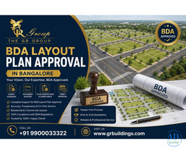 BDA layout plan approval in Bangalore
