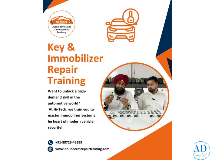 Key immobilizer repair training - Hi-Tech Khanna