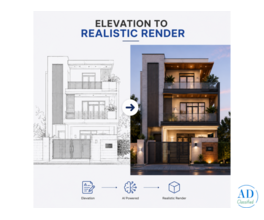 Elevation Rendering AI For Architectural Designs