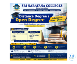 Distance/Online Degree Courses in Hyderabad
