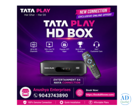 Tata Play New Connection in Ariyalur | Book Tata Play DTH Connection