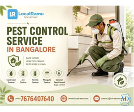 Get Rid of Pests with LocalRamu Pest Control Service in Bangalore