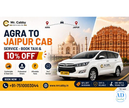 Agra to Jaipur Cab Service - Book Taxi &amp; 10% Off