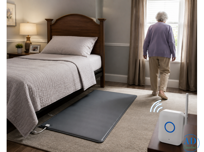 Wireless Pressure Mat Alarms for Dementia & Elderly Safety | Easy Care Monitoring