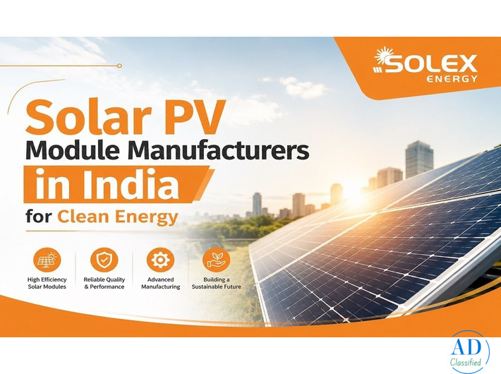 Solar PV Module Manufacturers in India for Clean Energy