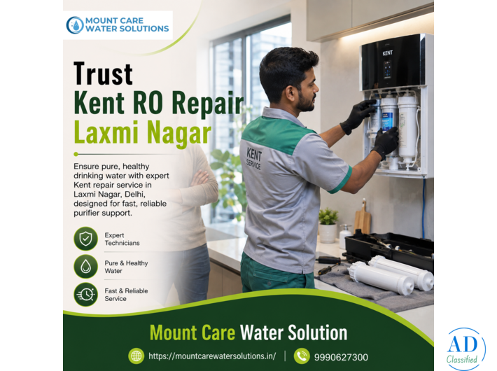 Trust Kent RO Repair Laxmi Nagar