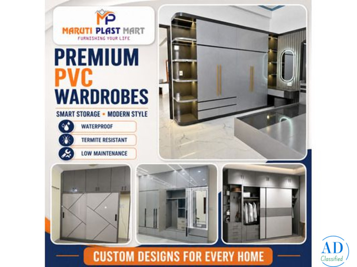 Custom PVC Wardrobes in Ahmedabad | Maruti Plast
