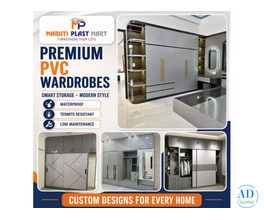 Custom PVC Wardrobes in Ahmedabad | Maruti Plast